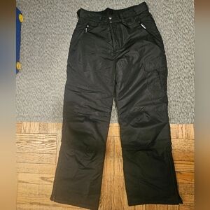 AQ black snow pants. Unisex adult size Medium. Great condition.